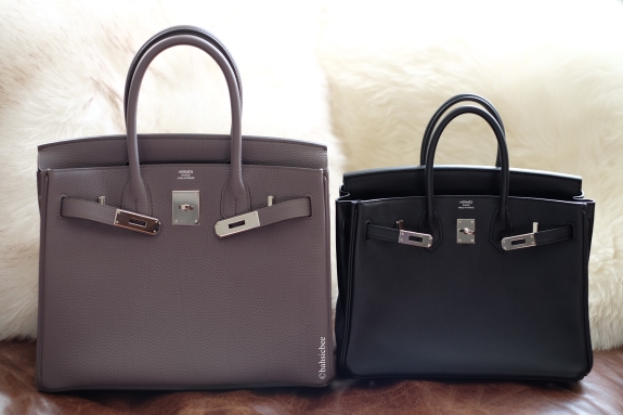 the HAC is taller than the Birkin and the handles are shorter. The HAC  comes in a 28, 32, and 36 cm size whereas the Birkin is available in 25,  30, 35, and 40. …